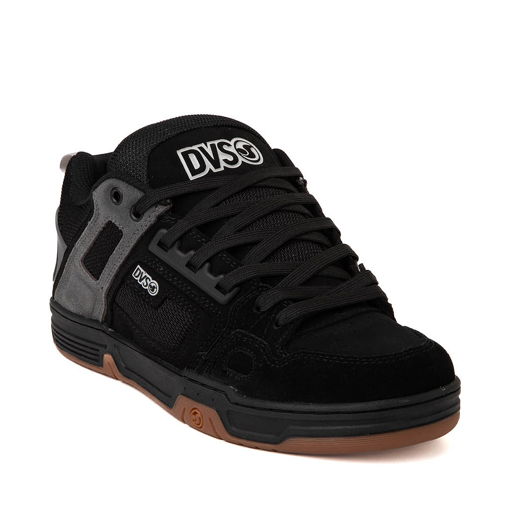 Mens DVS Comanche Skate Shoe Black / Charcoal / Gray Journeys