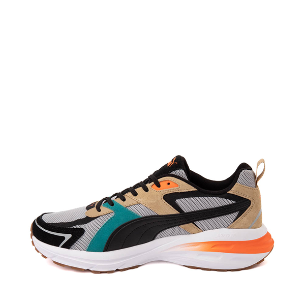 Mens PUMA Hypnotic LS Athletic Shoe - Cool Gray / Black / Rickie Orange