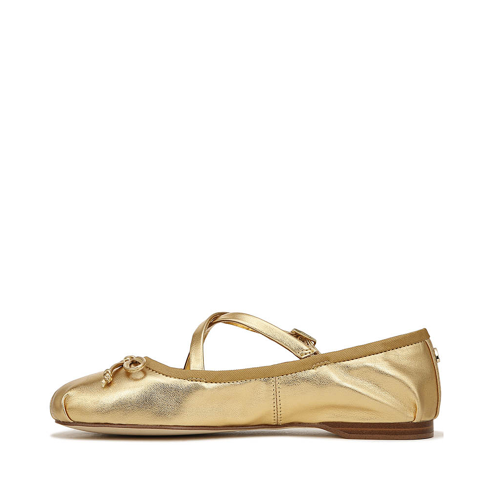 Womens Circus NY by Sam Edelman Zuri Ballet Flat - Millenia Gold | Journeys