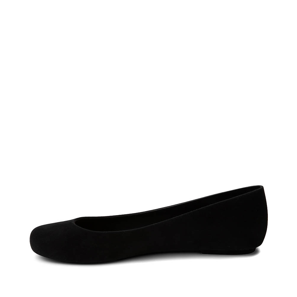 Womens Melissa Sweet Love Basic Velvet Ballet Flat - Black | Journeys