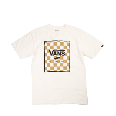 国内配送 VANS CHCKET FLAGS TEE WHITE Pocket T-Shirt in White | Vans