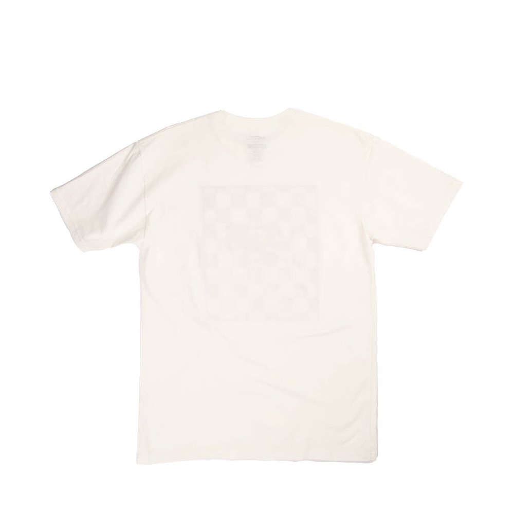 国内配送 VANS CHCKET FLAGS TEE WHITE Mens Vans Graphic Tee Front Pocket White American Flag
