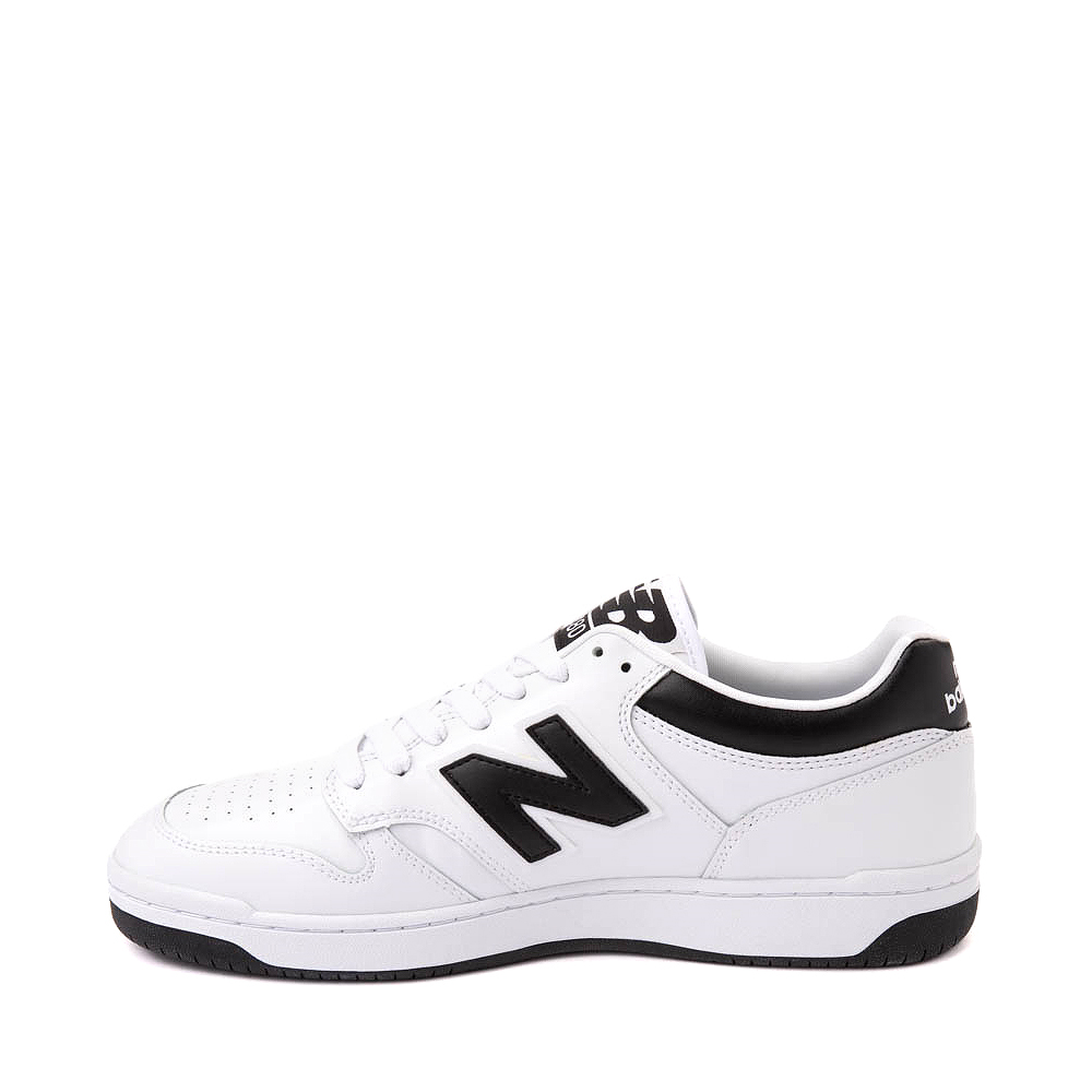 New Balance 480 Athletic Shoe - White   Black 