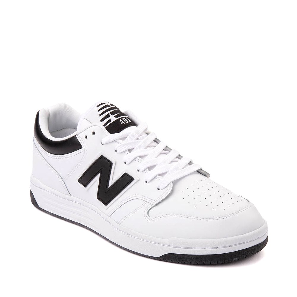 New Balance 480 Athletic Shoe - White / Black | Journeys