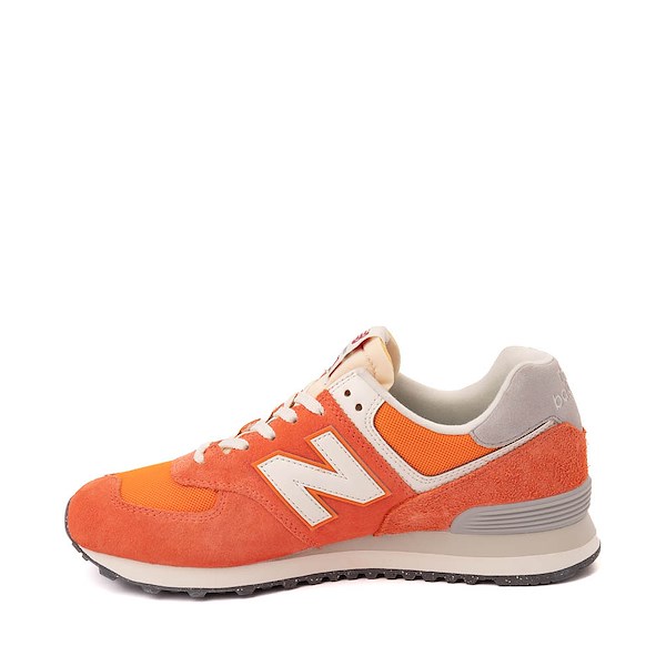 alternate view Mens New Balance 574 Athletic Shoe - OrangeALT1