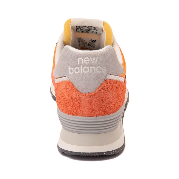 alternate view Mens New Balance 574 Athletic Shoe - OrangeALT4