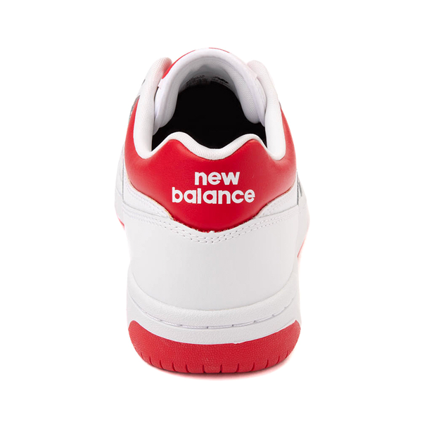 alternate view New Balance 480 Athletic Shoe - White / RedALT4