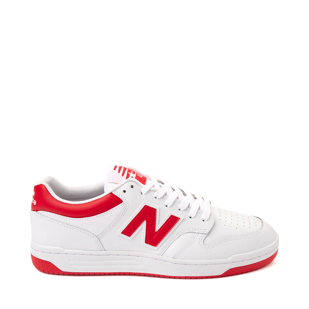 New Balance 480 Athletic Shoe - White / Red