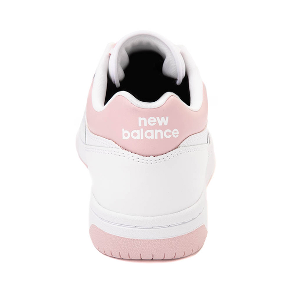 alternate view New Balance 480 Athletic Shoe - White / PinkALT4