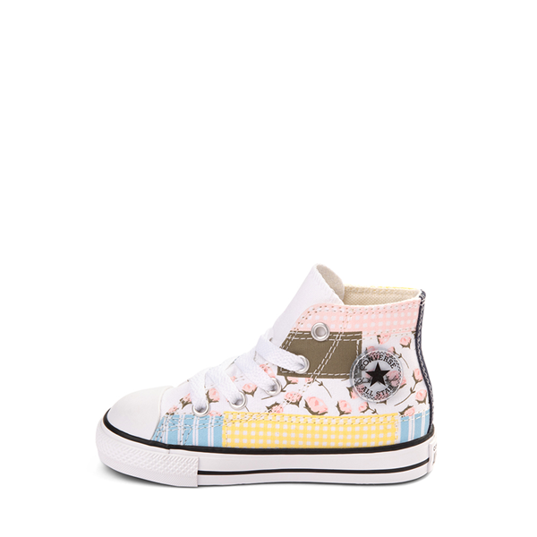 alternate view Converse Chuck Taylor All Star Hi Sneaker - Baby / Toddler - Picnic PatchworkALT1