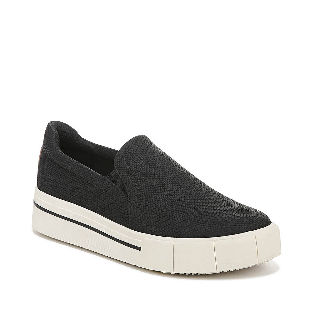 Womens Dr. Scholl's Happiness Lo Slip-On Sneaker - Black