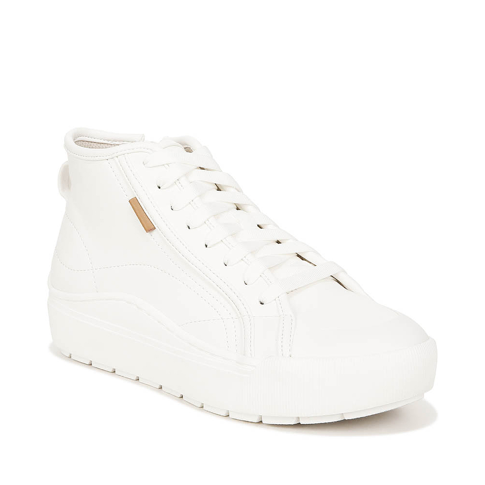 Womens Dr. Scholl's Time Off Hi 2 Platform Sneaker White Journeys
