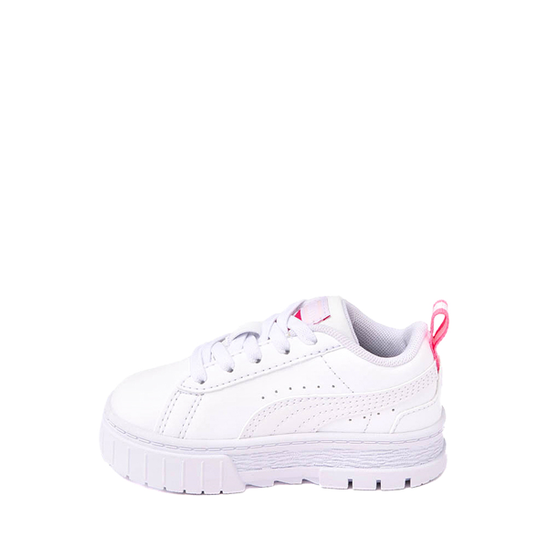 PUMA Mayze Embroidery Athletic Shoe - Baby / Toddler - White