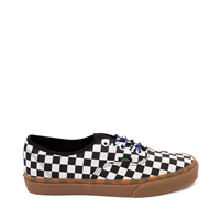 Vans authentic checkerboard black white sale