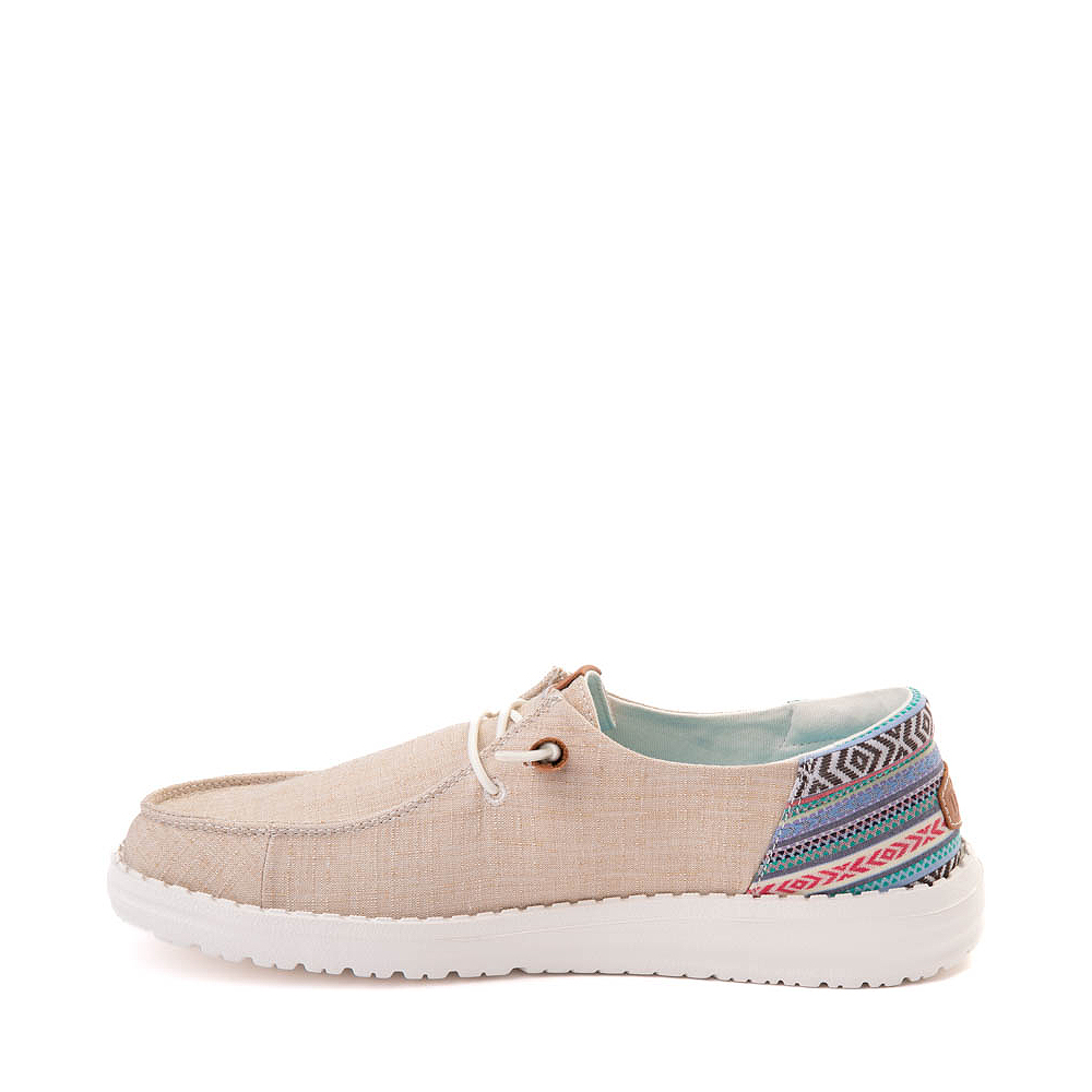 Womens HEYDUDE Wendy Funk Serape Slip-On Casual Shoe - Khaki