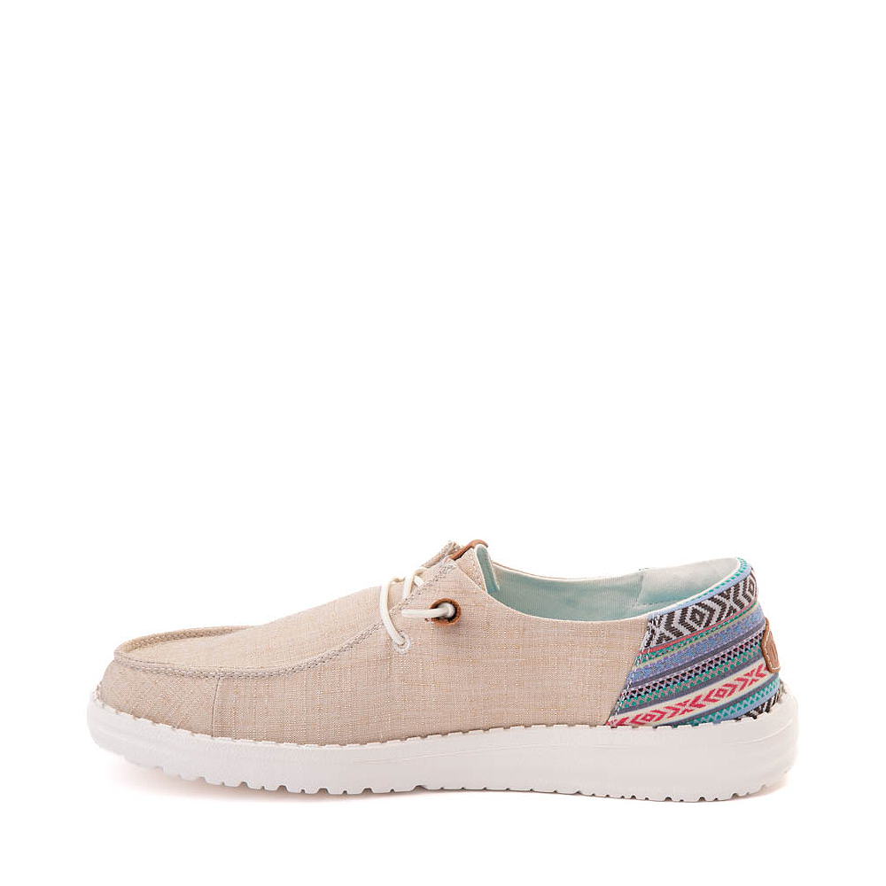 Womens HEYDUDE Wendy Funk Serape Slip-On Casual Shoe - Khaki | Journeys