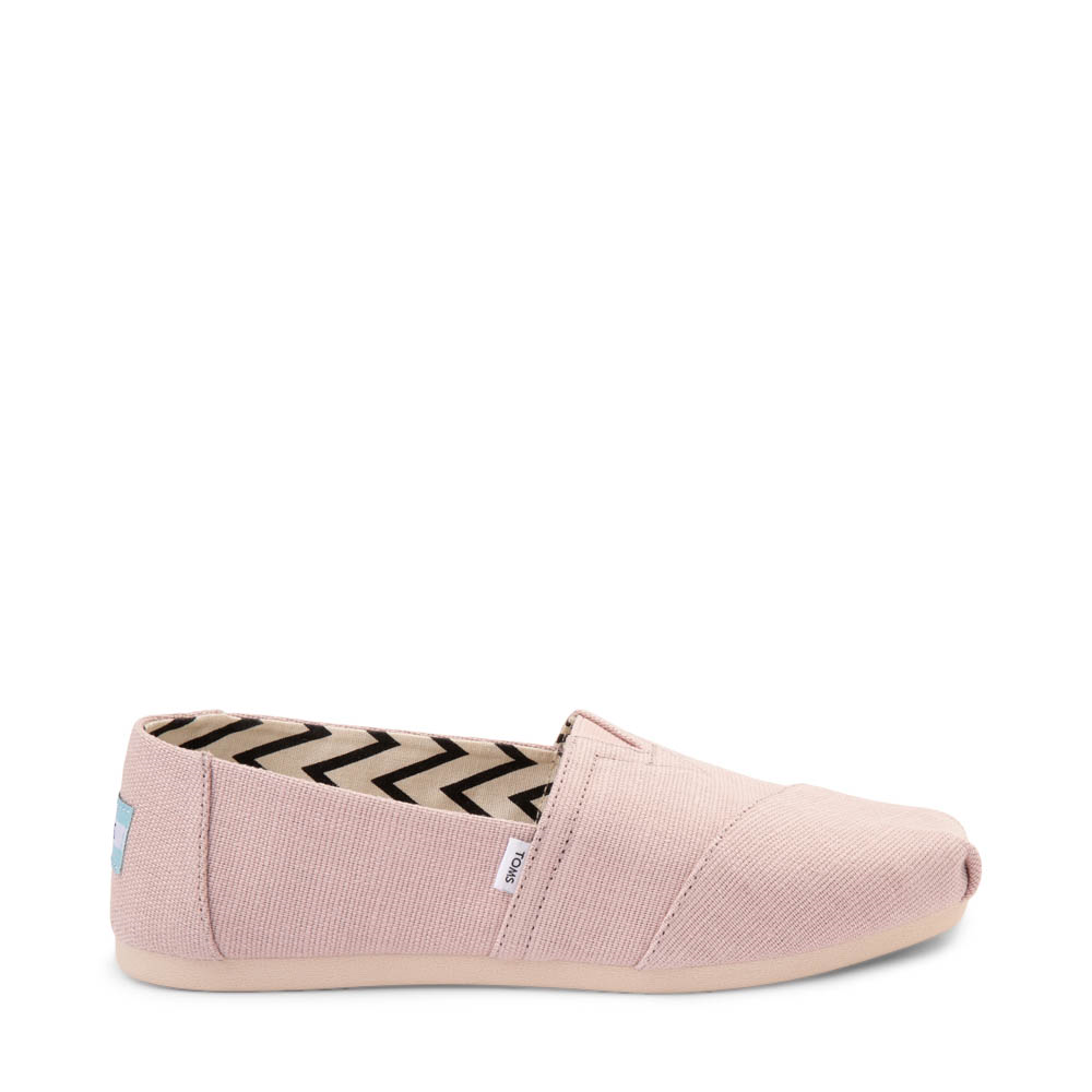 Womens TOMS Alpargata Slip-On Casual Shoe - Ballet Pink