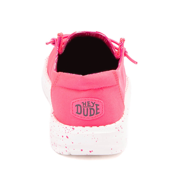 HEYDUDE Wendy Slip-On Casual Shoe - Little Kid / Big Kid - Neon Pink ...