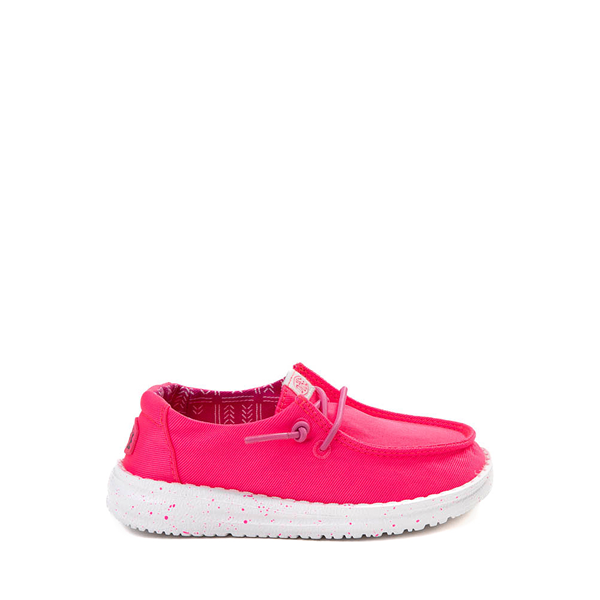 HEYDUDE Wendy Slip-On Casual Shoe - Toddler - Neon Pink