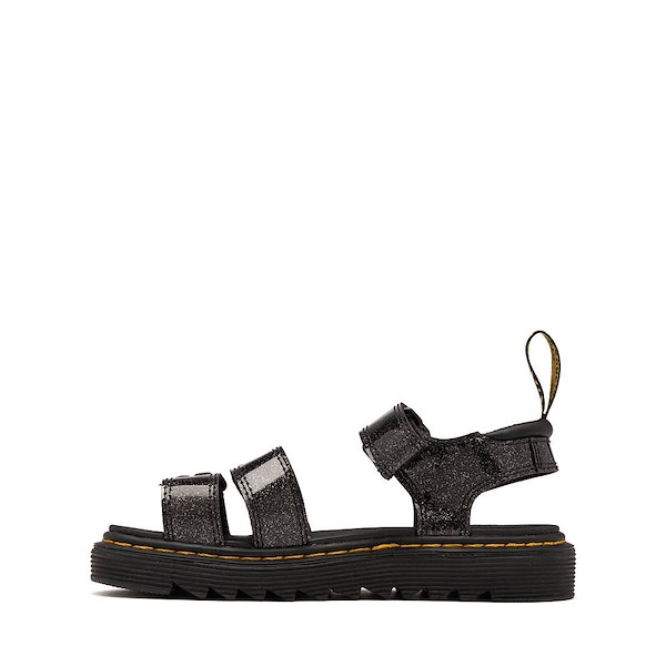 alternate view Dr. Martens Klaire Sandal - Little Kid / Big Kid - Black / FloralALT1