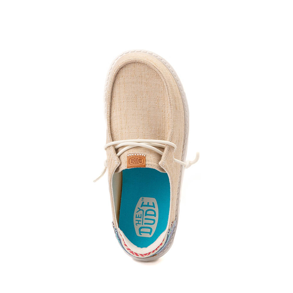 HEYDUDE Wendy Funk Serape Casual Shoe - Little Kid / Big Kid - Tan