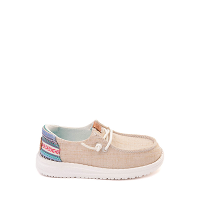 Main view of HEYDUDE Wendy Funk Serape Slip-On Casual Shoe - Toddler - Khaki