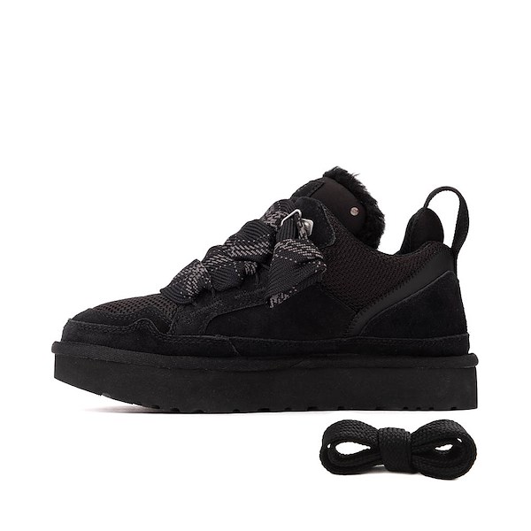 alternate view Womens UGG® Lowmel Sneaker - BlackALT1