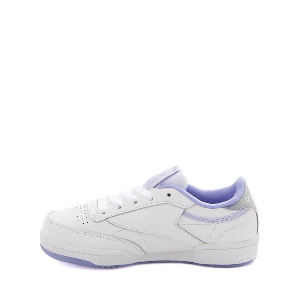 alternate view Reebok Club C Athletic Shoe - Little Kid - White / Lucid Lilac / Lilac GlowALT1