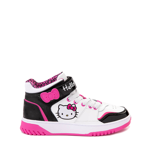 Kid Power Hello Kitty® Hi Sneaker - Little / Big White Black Pink