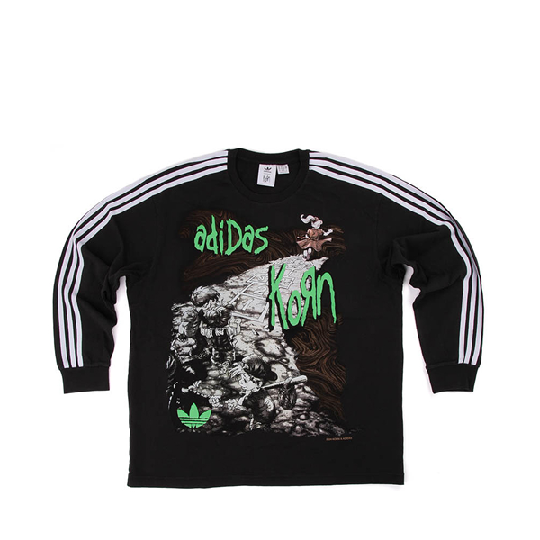 alternate view adidas x Korn Long Sleeve Tee - BlackALT3