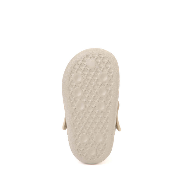 alternate view adidas Adifom Adilette Slide Sandal - Baby / Toddler - Putty GreyALT3