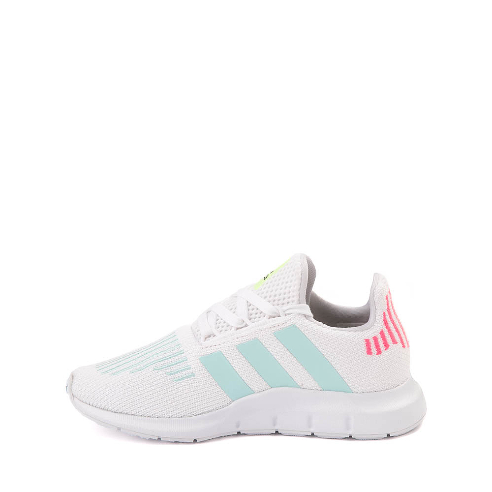 Adidas swift run white ice mint best sale