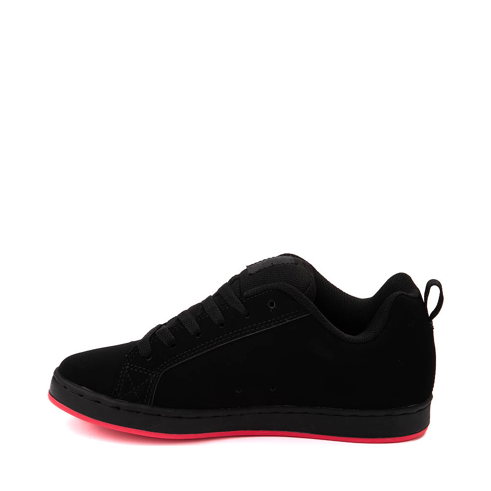 Womens DC Court Graffik Skate Shoe - Black / Hot Pink | Journeys