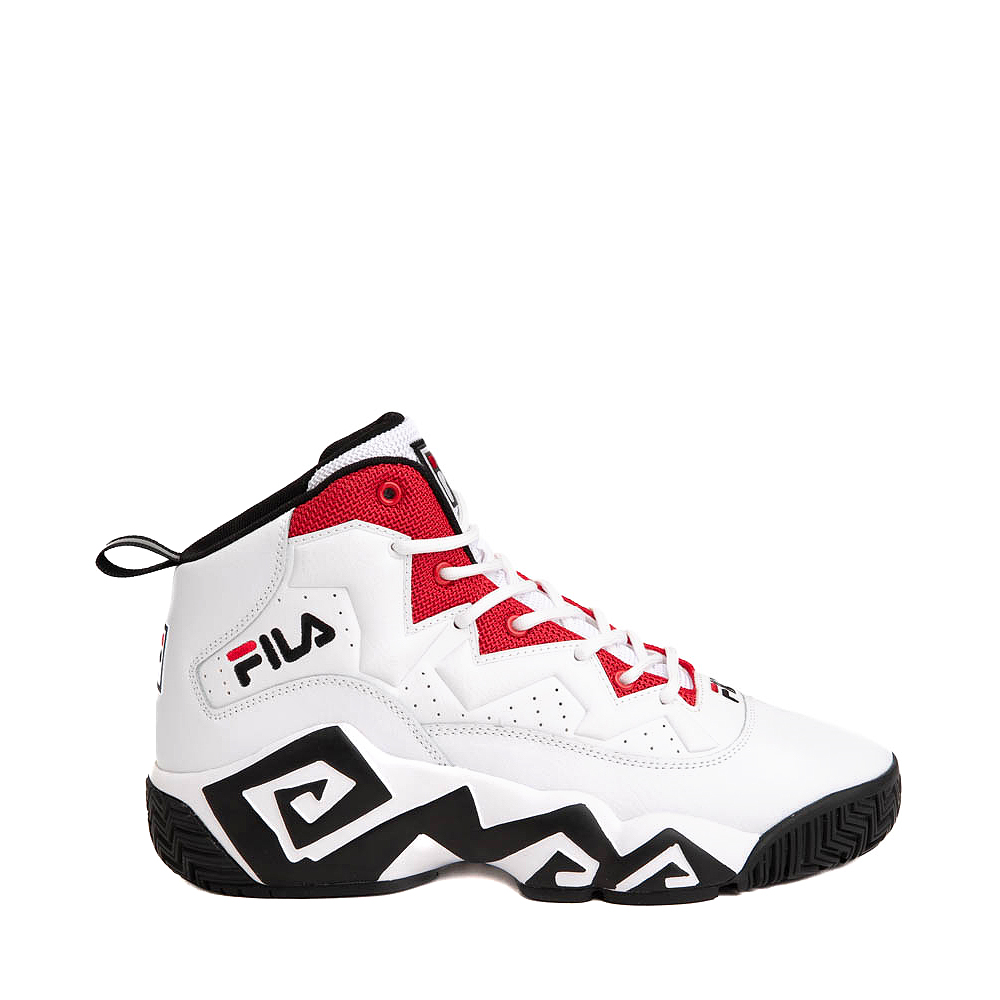 Mens Fila MB Athletic Shoe - White / Black / Red