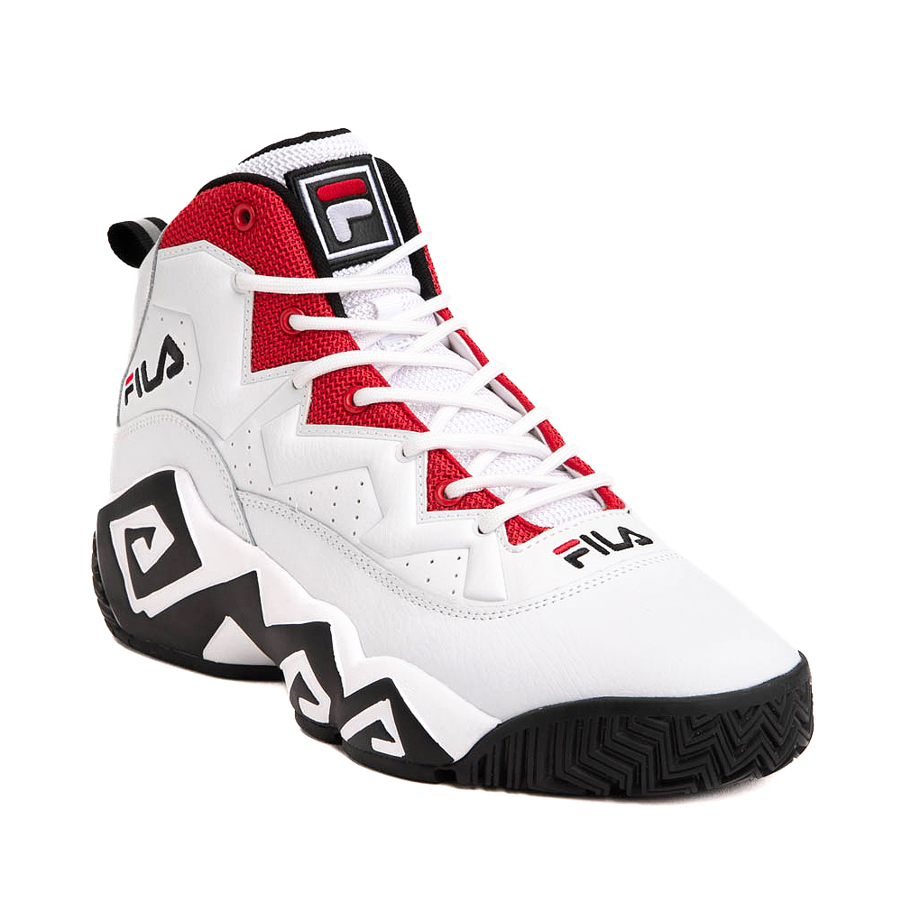 Mens Fila MB Athletic Shoe - White / Black / Red | Journeys