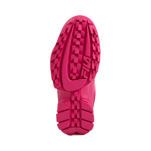 alternate view Womens Fila Disruptor 2 Premium Athletic Shoe - Fuchsia RoseALT3