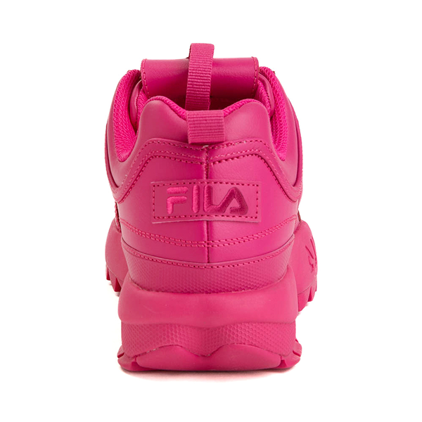 alternate view Womens Fila Disruptor 2 Premium Athletic Shoe - Fuchsia RoseALT4