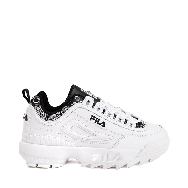 Womens Fila Disruptor Western Athletic Shoe - White / Black
