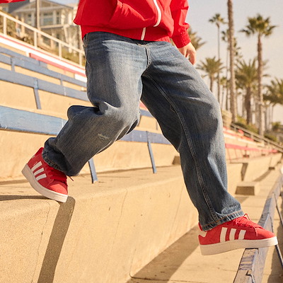 adidas Campus '00s Athletic Shoe - Big Kid - Better Scarlet