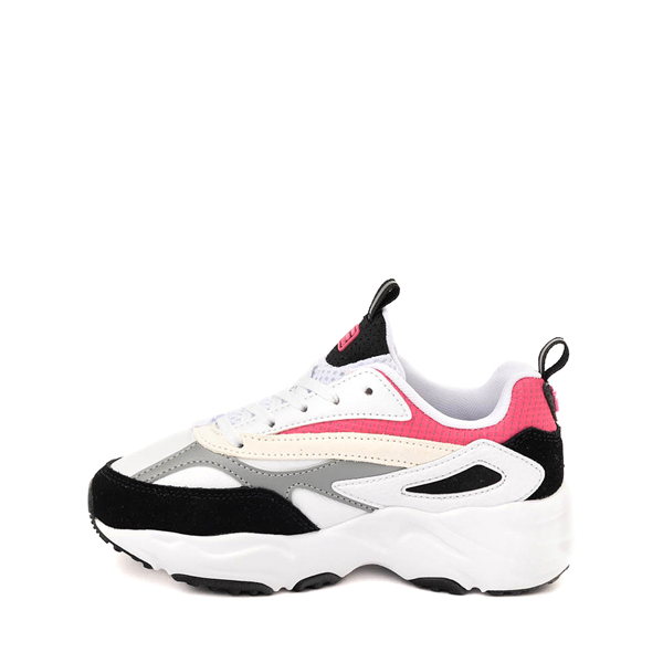 Fila Fastic Athletic Shoe - Little Kid - White / Black / Pink