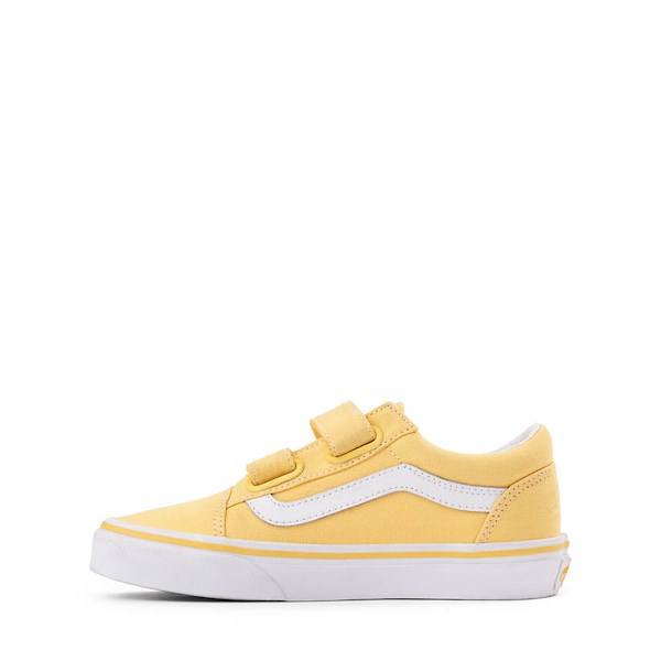 Vans Old Skool V Skate Shoe - Little Kid - Yellow / Floral