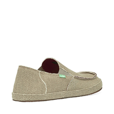 Mens Sanuk Rounder Slip-On Casual Shoe - Tan