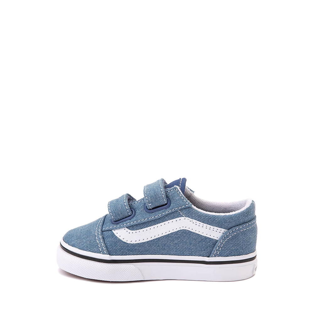 Vans Old Skool V Skate Shoe - Baby / Toddler - Denim / Floral | Journeys