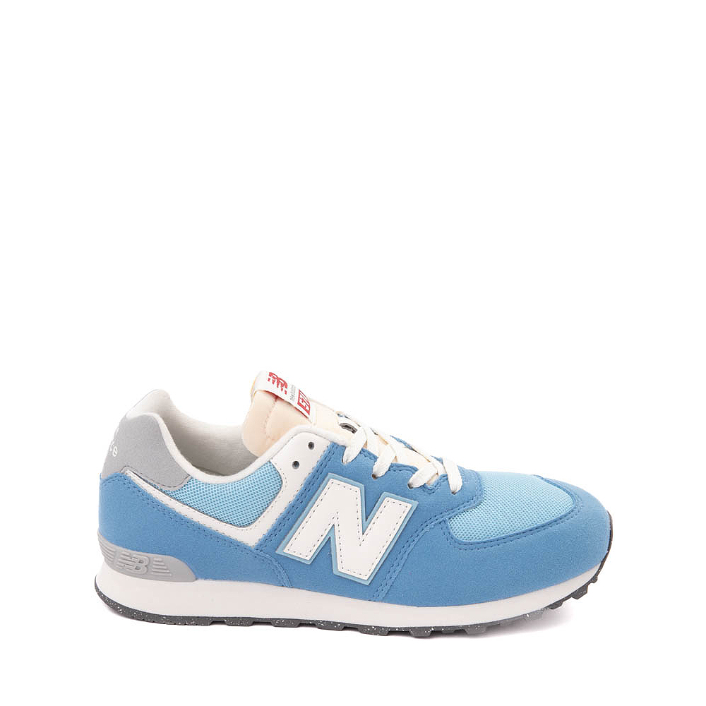 New Balance 574 Athletic Shoe - Big Kid - Blue / White