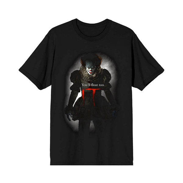 IT 2017 Pennywise In The Shadows Tee - Black