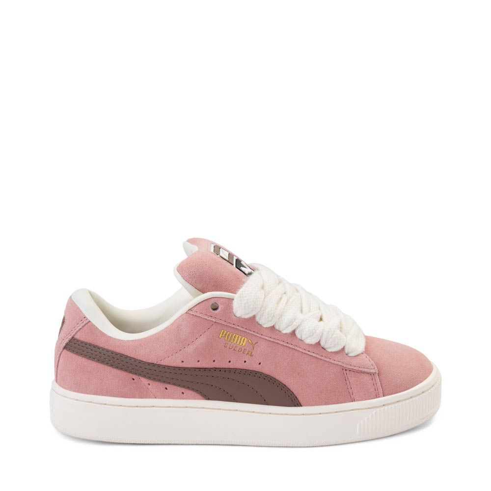 Womens PUMA Suede XL Athletic Shoe - Future Pink / Warm White | Journeys