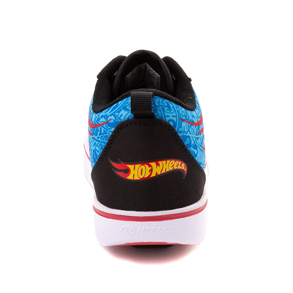 alternate view Heelys x Hot Wheels™ Pro 20 Skate Shoe - Little Kid / Big Kid - Black / Blue / RedALT4