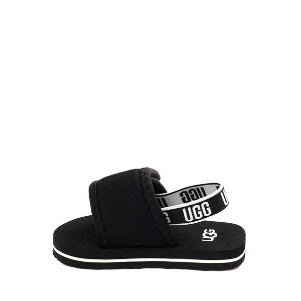 UGG® Lennon Slingback Sandal - Baby / Toddler Black