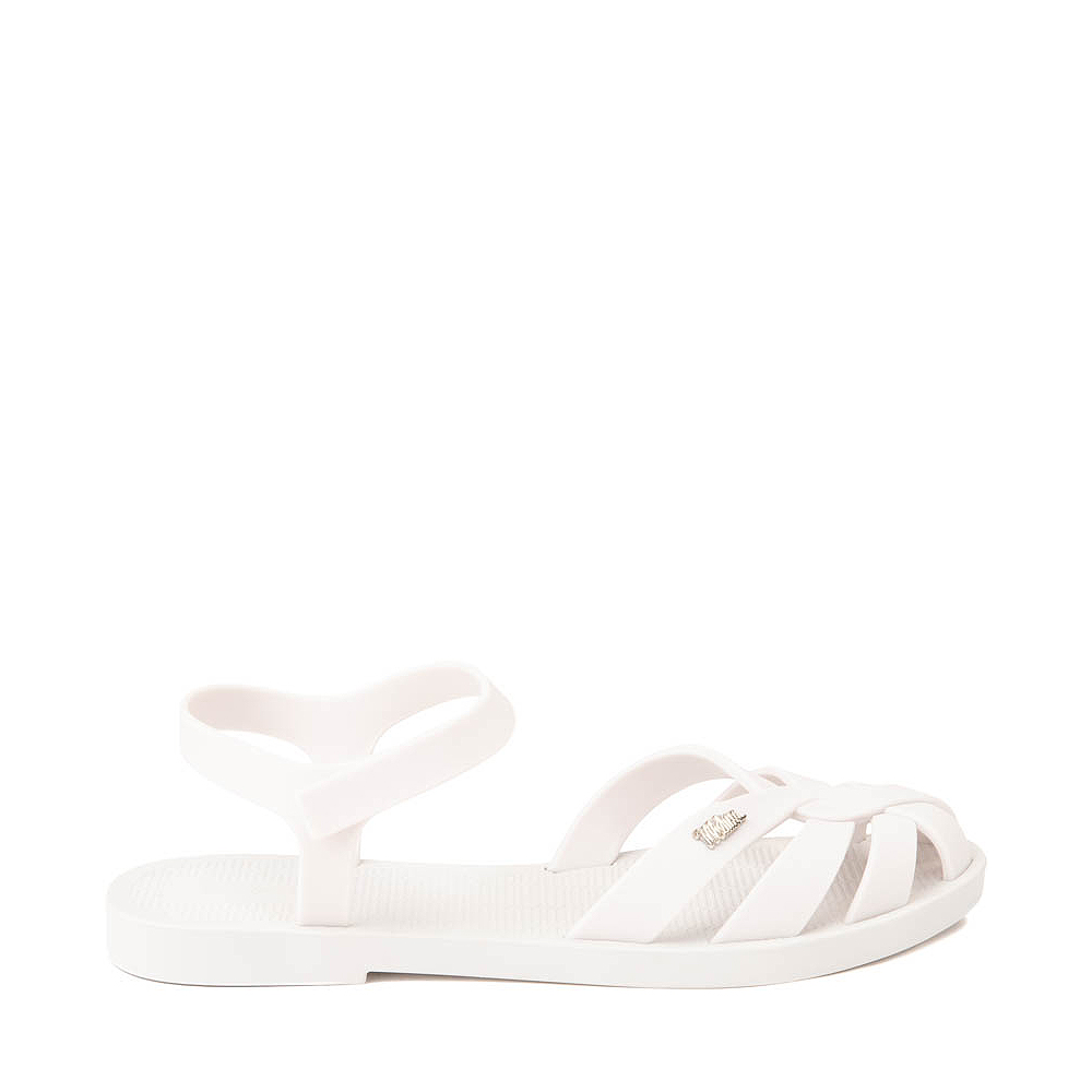 White discount sun sandales