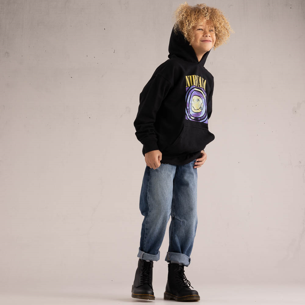 Nirvana Hoodie - Little Kid / Big Kid - Black | Journeys